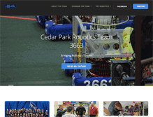 Tablet Screenshot of cprobotics.org